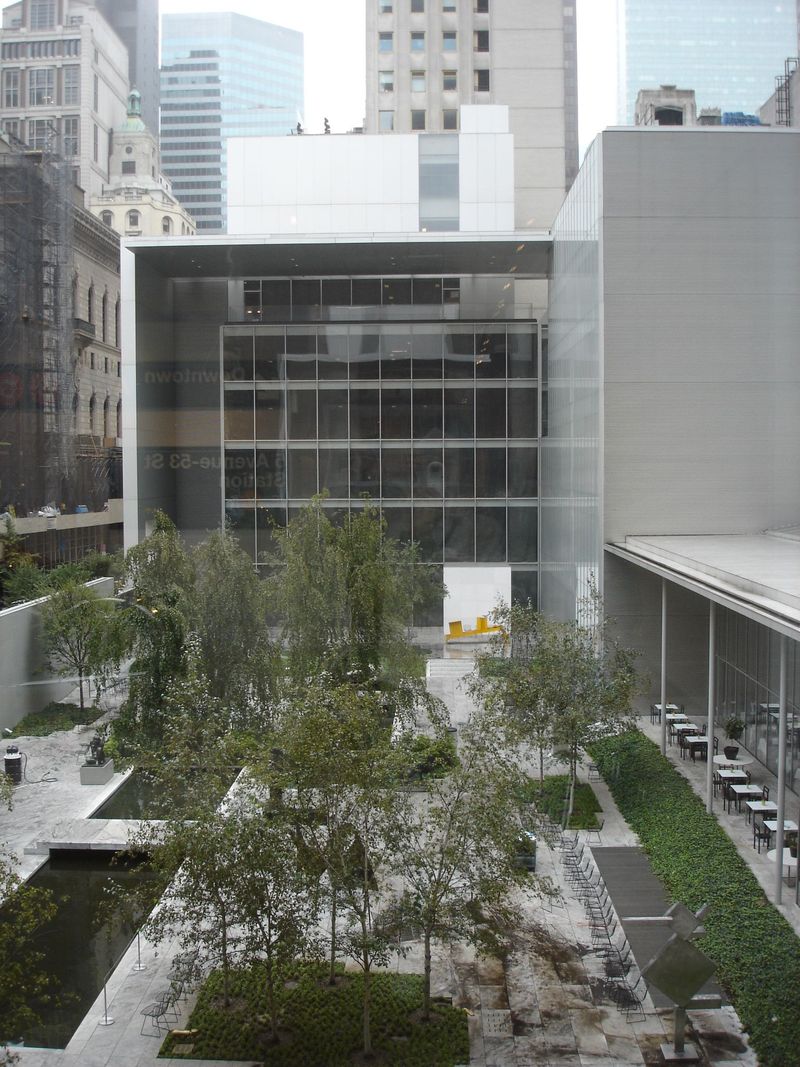 The Abby Aldrich Rockefeller Sculpture Garden at the Museum of Modern Art (MoMA), New York City